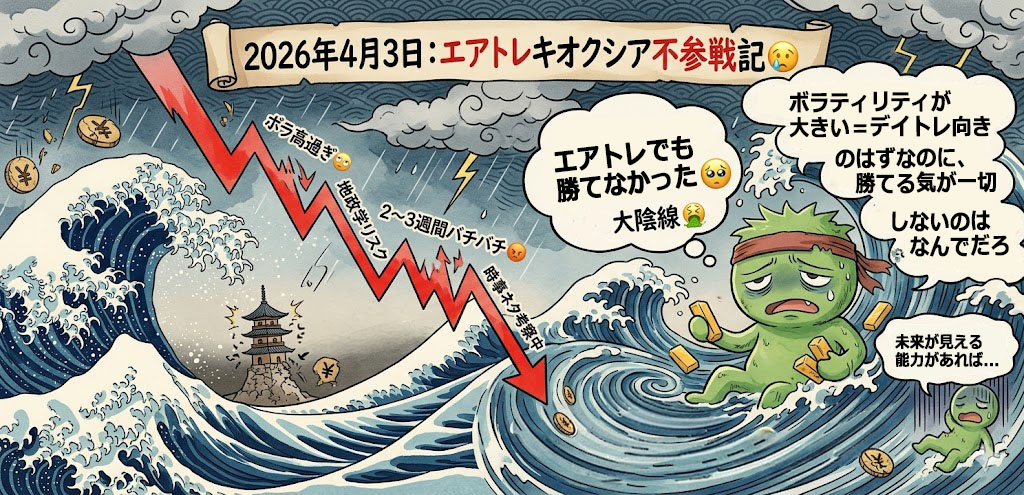 【不参戦記】エアトレでキオクシアに挑んだ男の末路